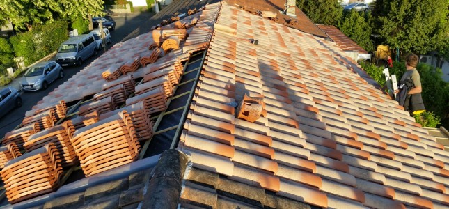 couverture en tuile mécanique canal