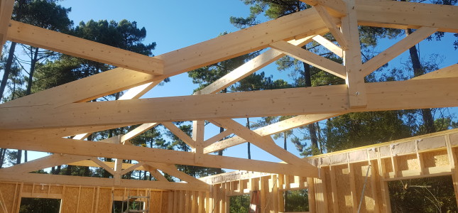 charpente traditionnelle apparente